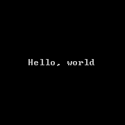 Assembly Hello World Source Code